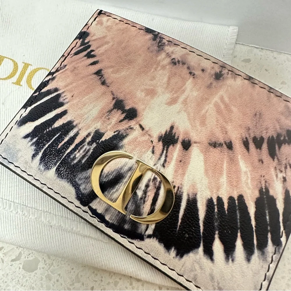 Limited Edition Dior Tie Dye Card Holder